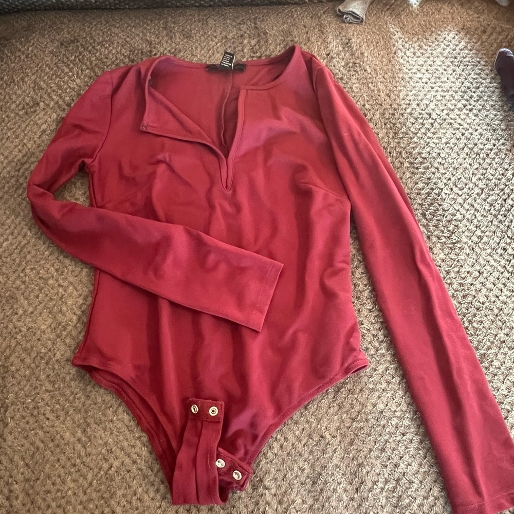 Forever 21 Burgundy Top